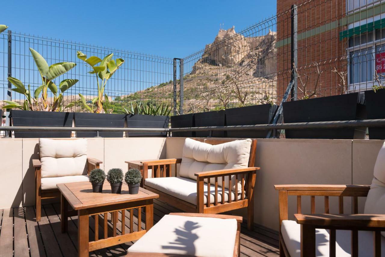 Boutique Penhouse In The City Old Town Alicante Exterior foto